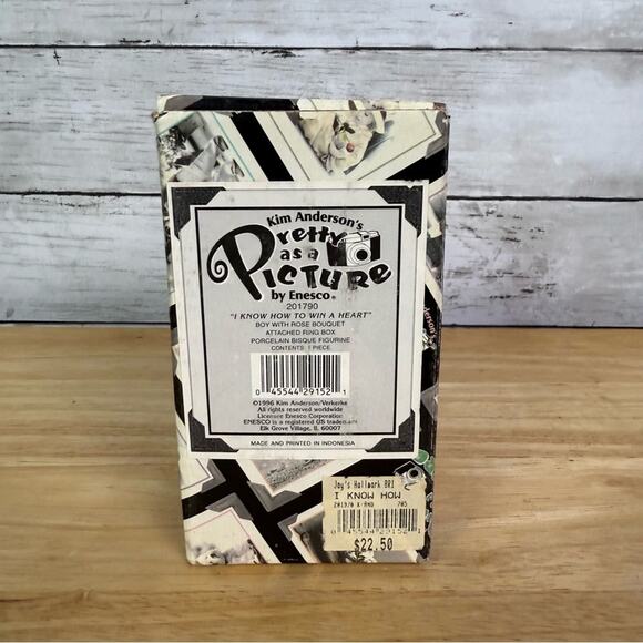 Kim Anderson I Know How To A Win Heart Vintage Figure With Ring Box - Picture 3 of 3